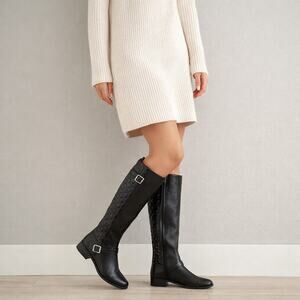 ANTONIO MELANI | Shoes | Antonio Melani Valerie Suede Tall Shaft Dress Boots  Narrowslim Calf | Poshmark